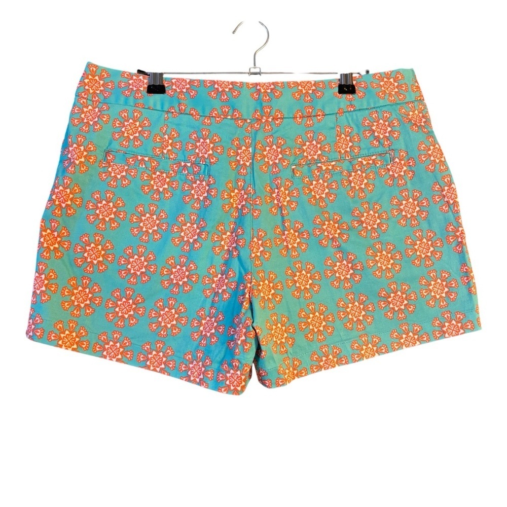 Sigrid Olsen Printed Chino Shorts – Sz 6 - Picture 4 of 12